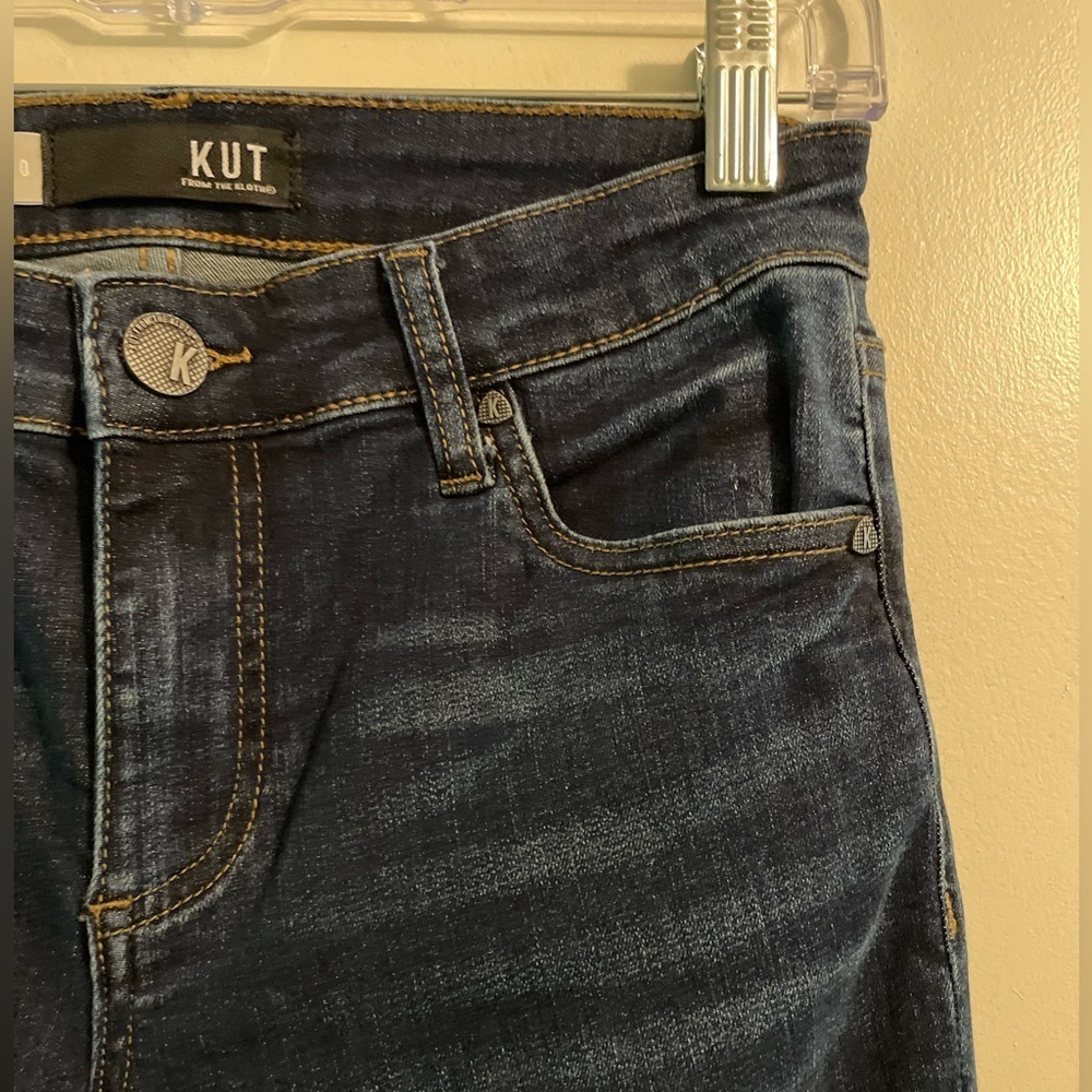 Kut From The Kloth Catherine Boyfriend Jean Blue Denim Size 0 - Picture 7 of 15